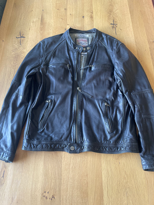 Blouson cuir vintage