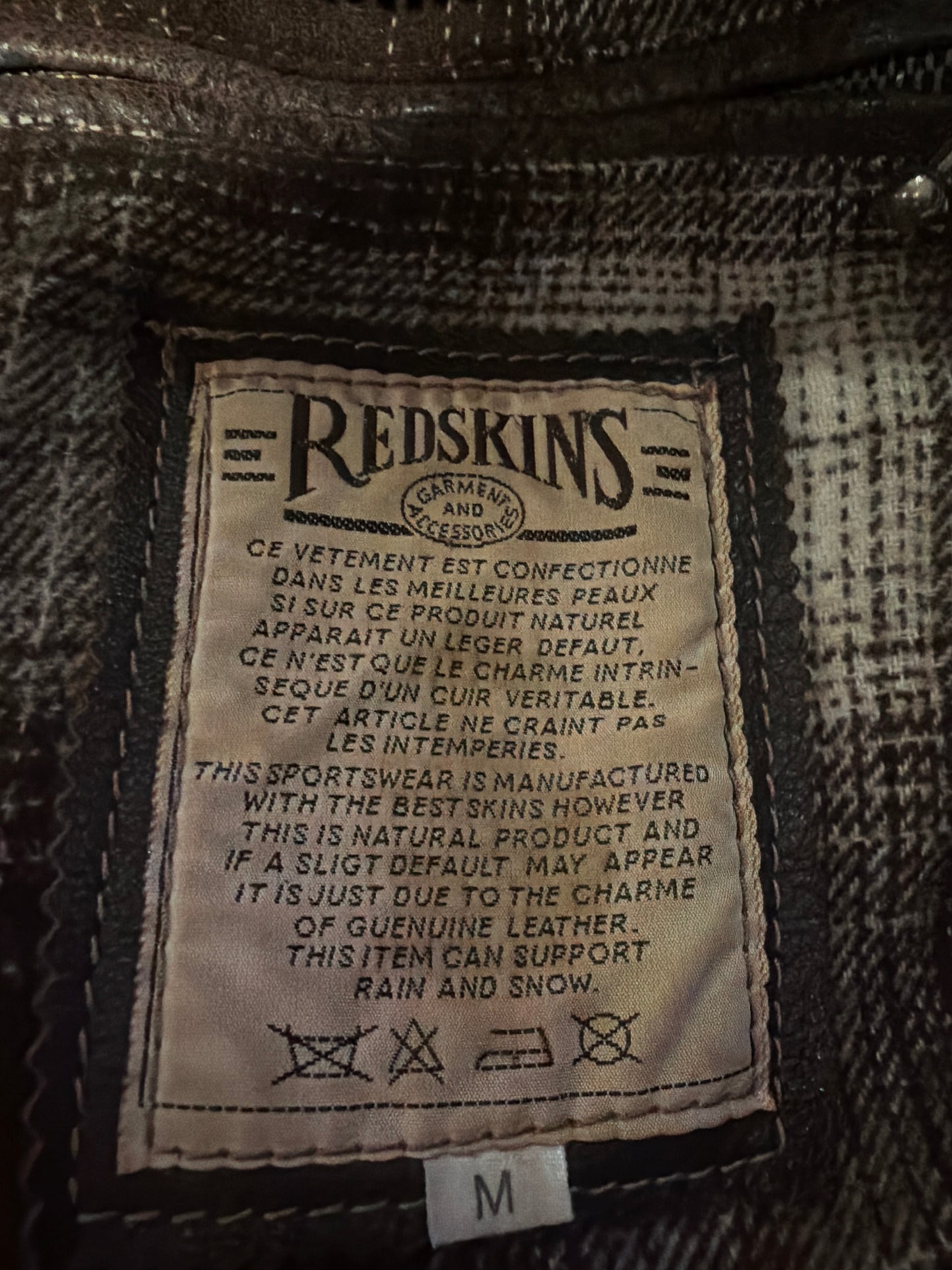 Veste mi-longue marron