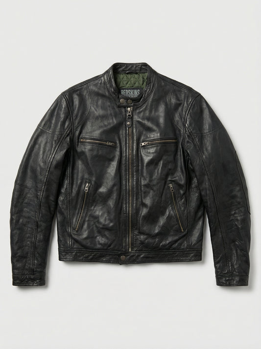 Veste legere en cuir