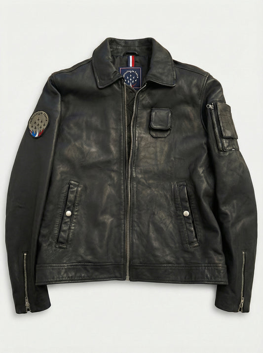 Cuir bleu marine JAEGGER ALPHA Neuf