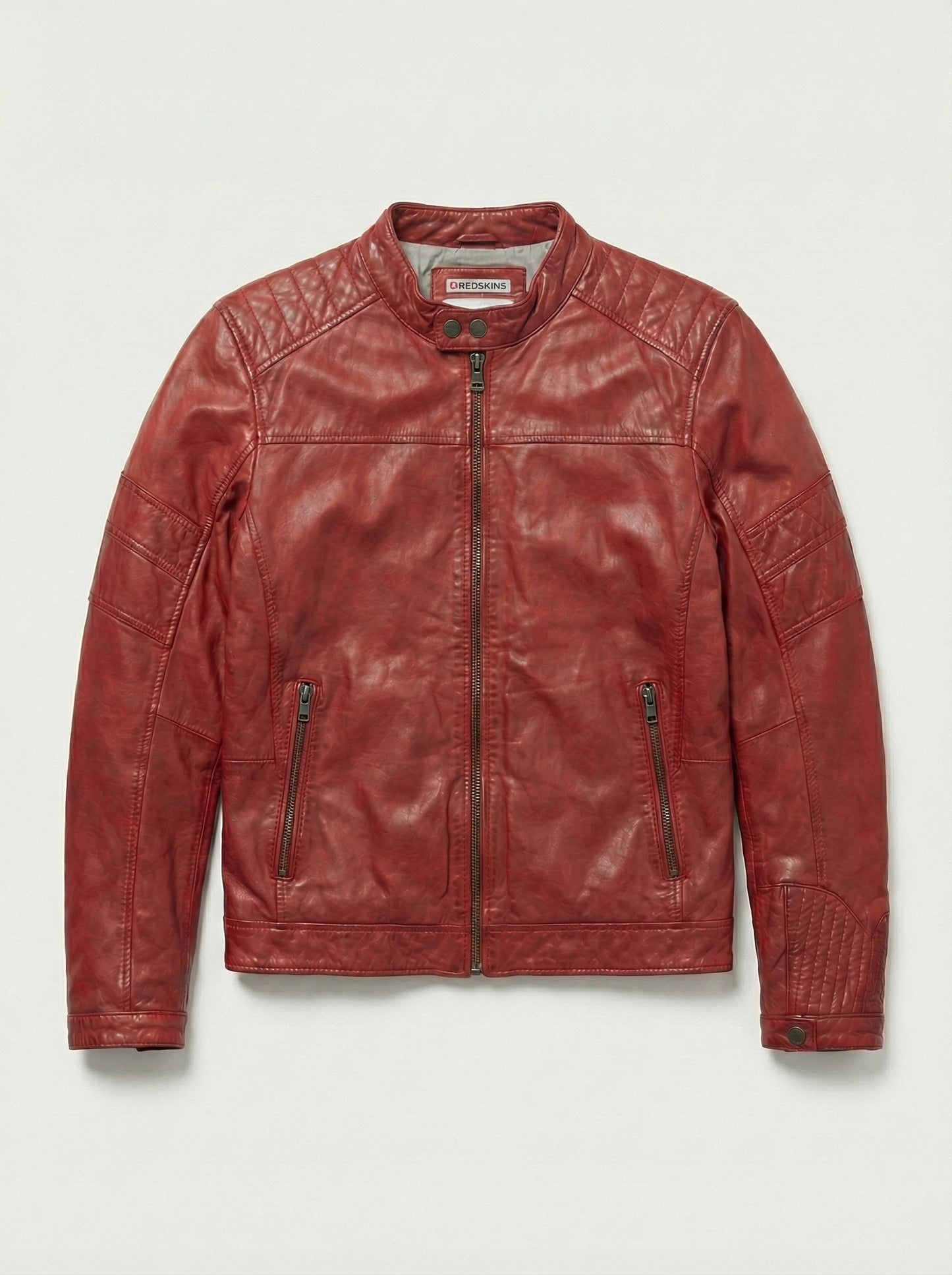 Blouson en cuir d'agneau Redskins Clayton Mojito