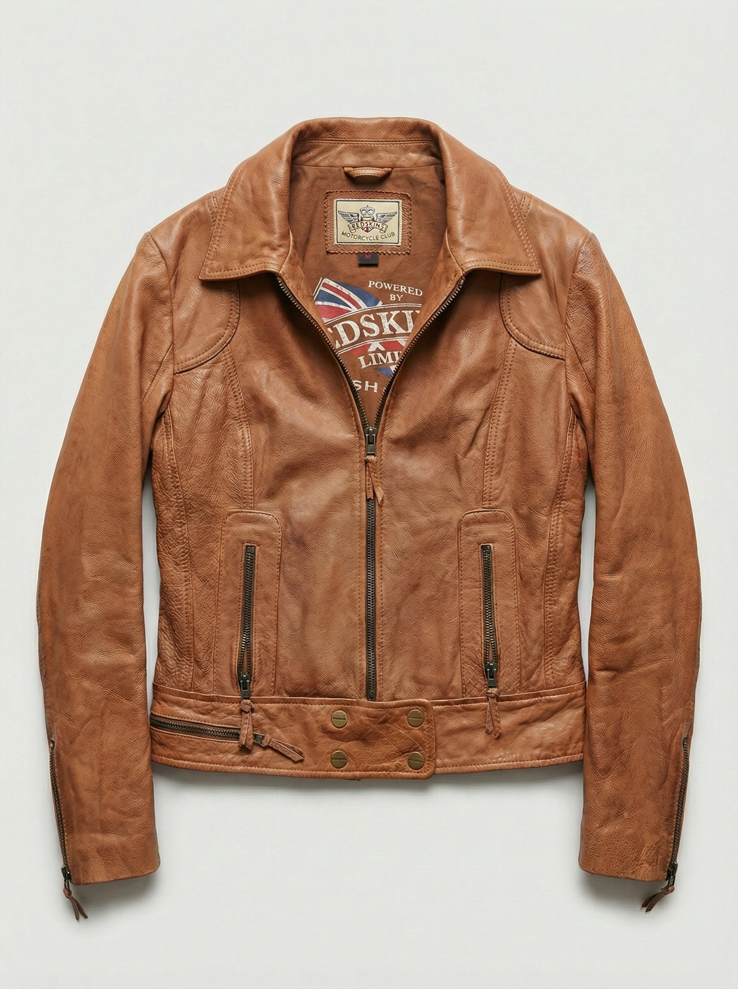 Blouson en cuir Femme