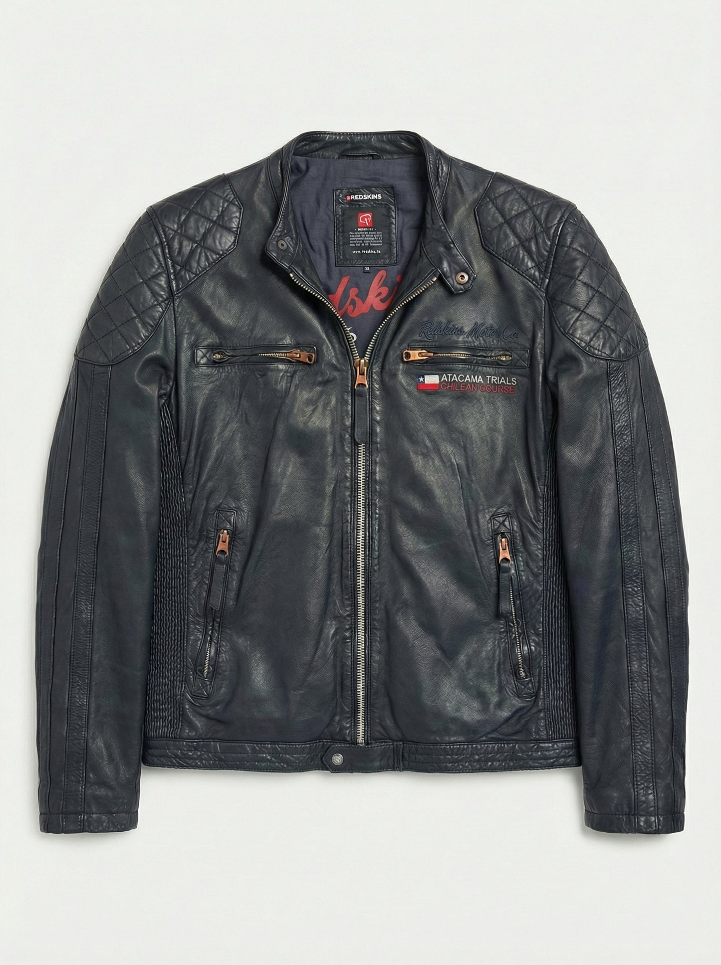 Veste en cuir Atacama  – Élégance et caractère